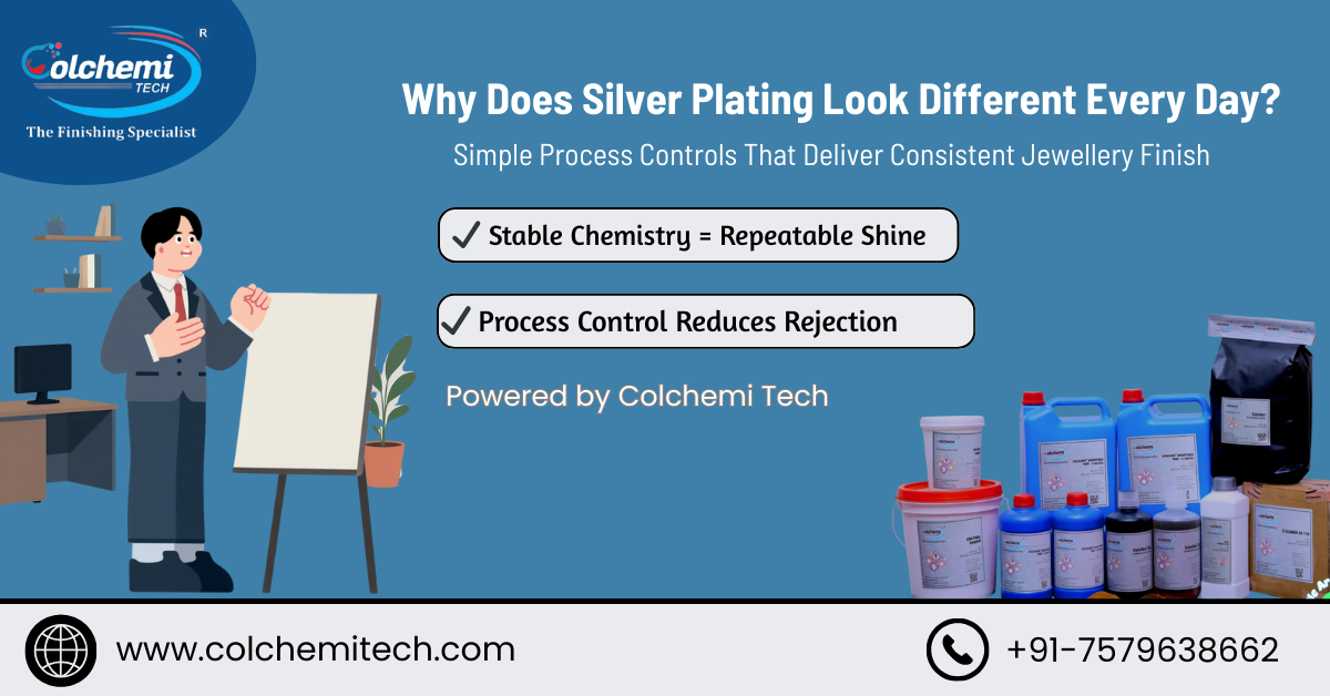How to Achieve Consistent Silver Plating Results in Jewellery Manufacturing