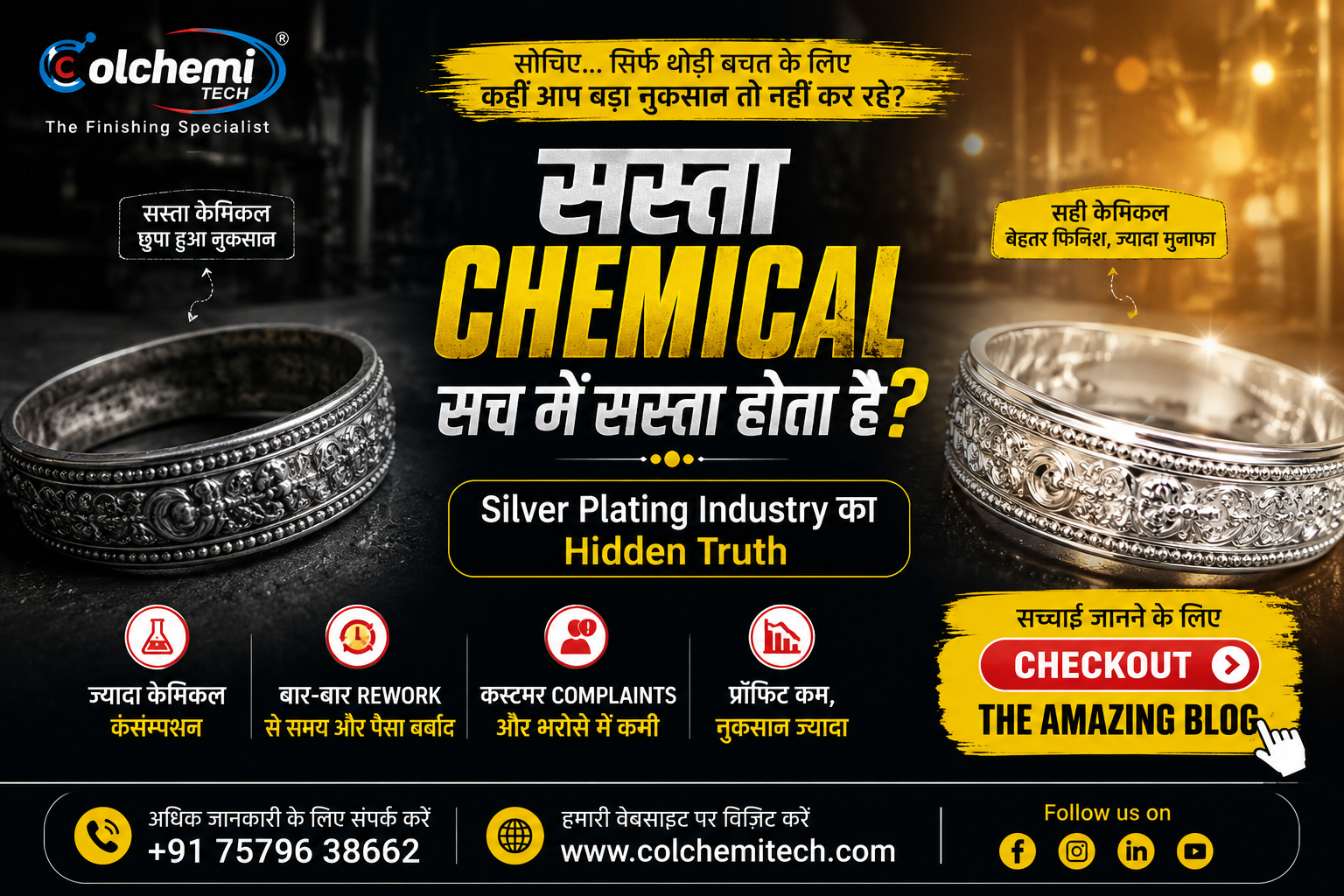 सस्ता केमिकल आखिर महंगा क्यों पड़ता है?
