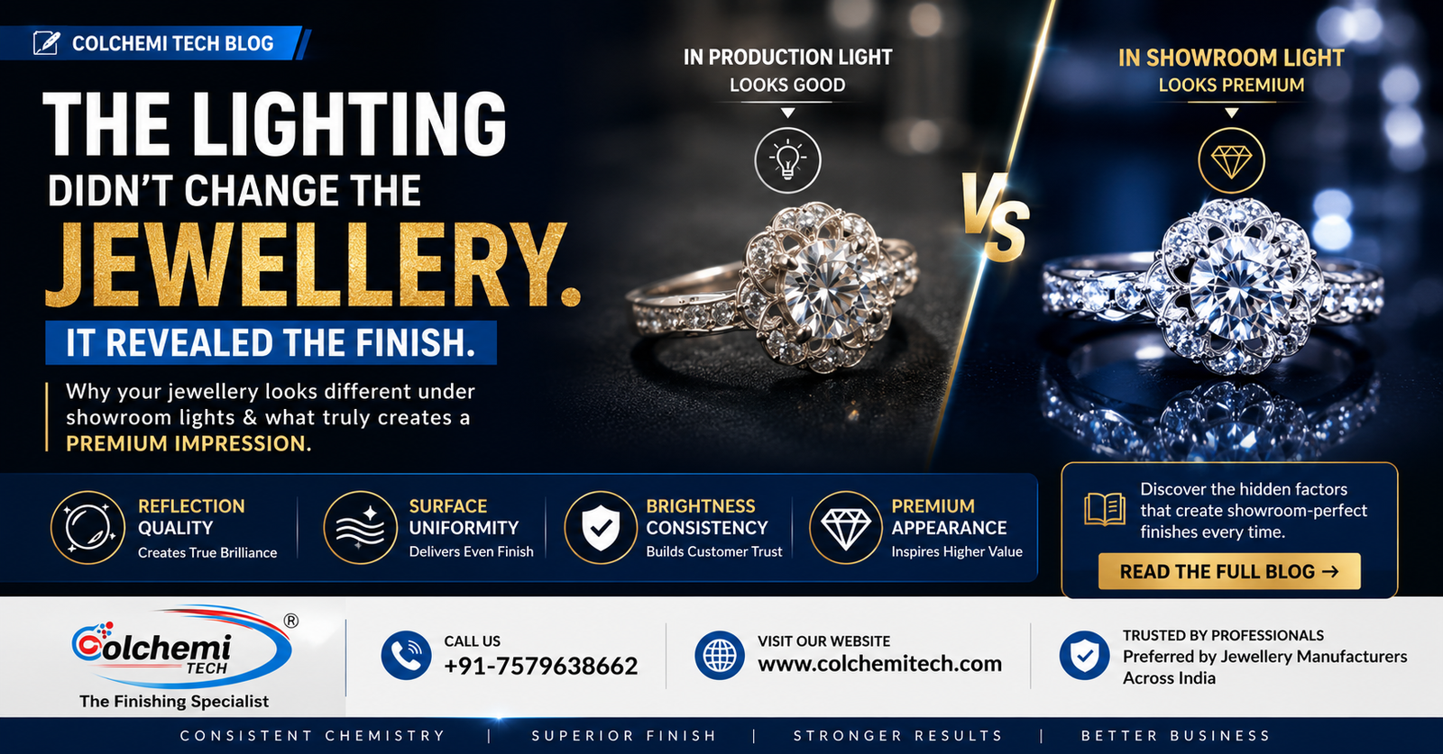 Why Some Jewellery Looks Premium Under Light While Others Don’t